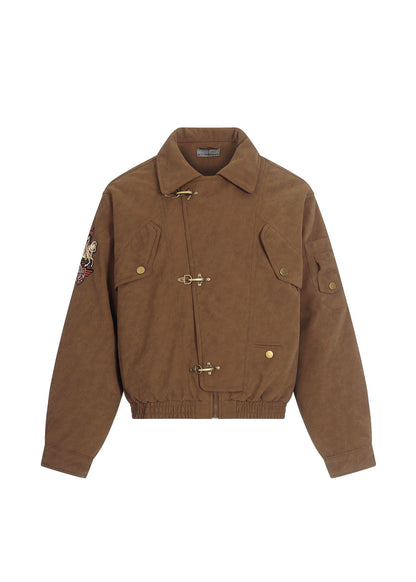 Vintage Badge Embroidered Jacket - Rick Circus