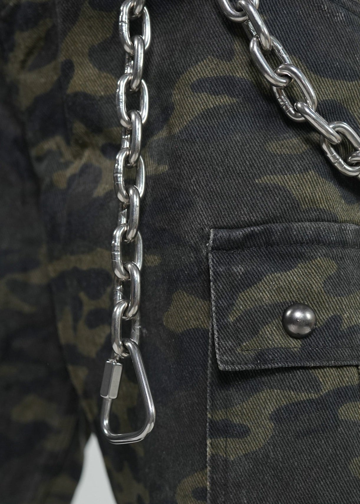 Vintage Camouflage Cargo Jeans - Rick Circus