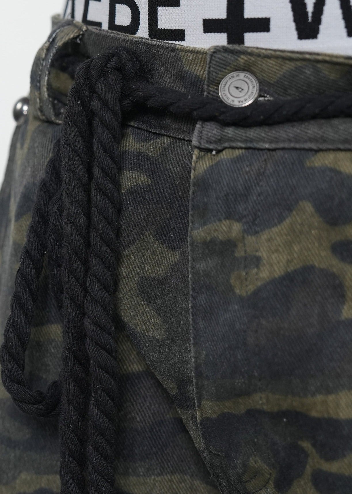 Vintage Camouflage Cargo Jeans - Rick Circus