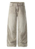 Vintage Clean Fit Casual Washed Corduroy Straight Pants - Rick Circus