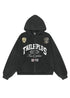 Vintage Collegiate Zip Hoodie - Rick Circus