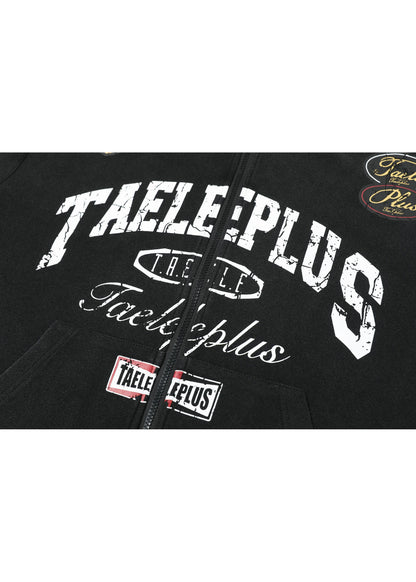 Vintage Collegiate Zip Hoodie - Rick Circus