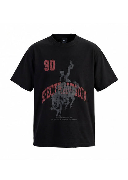 Vintage Cowboy Graphic T-Shirt - Rick Circus
