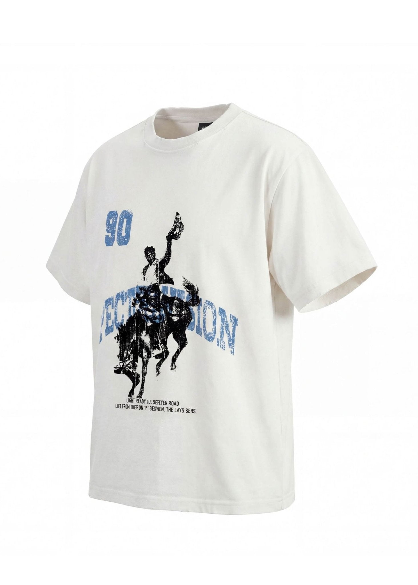 Vintage Cowboy Graphic T-Shirt - Rick Circus