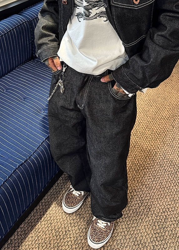 Vintage Denim Curved Seam Jeans - Rick Circus