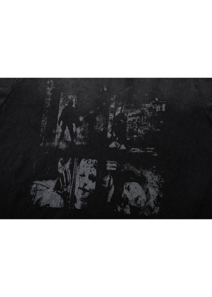 Vintage Distressed Graphic T-Shirt - Rick Circus