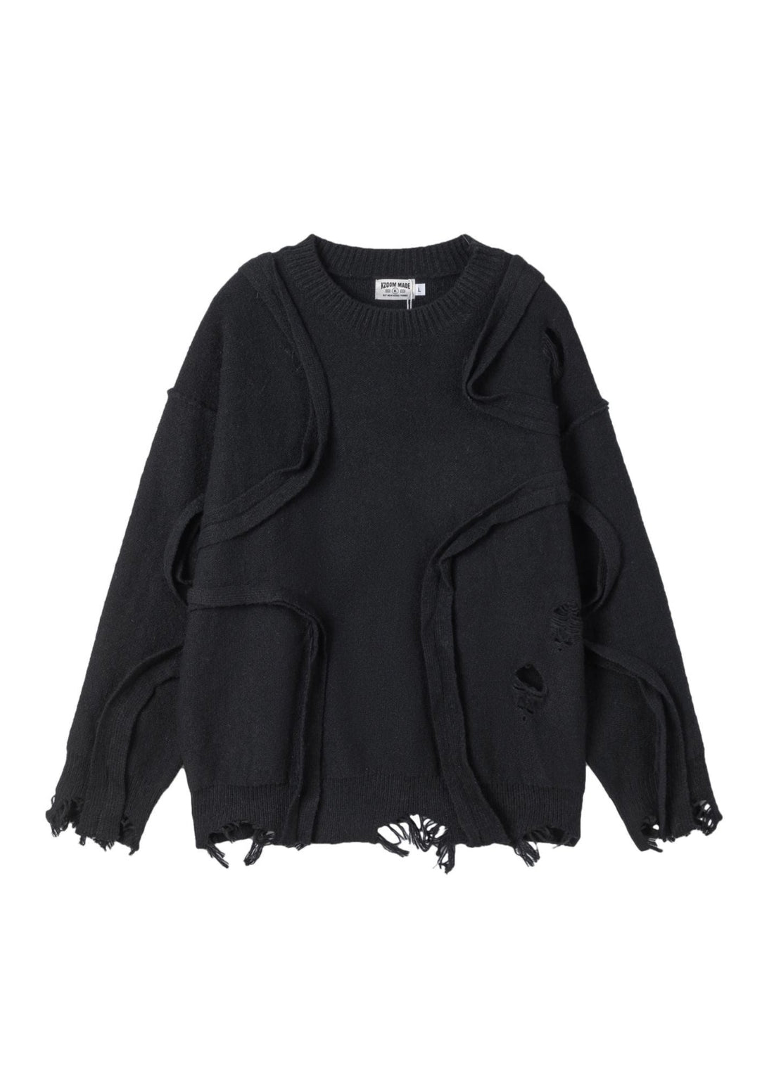 Vintage Distressed Knit Sweater - Rick Circus