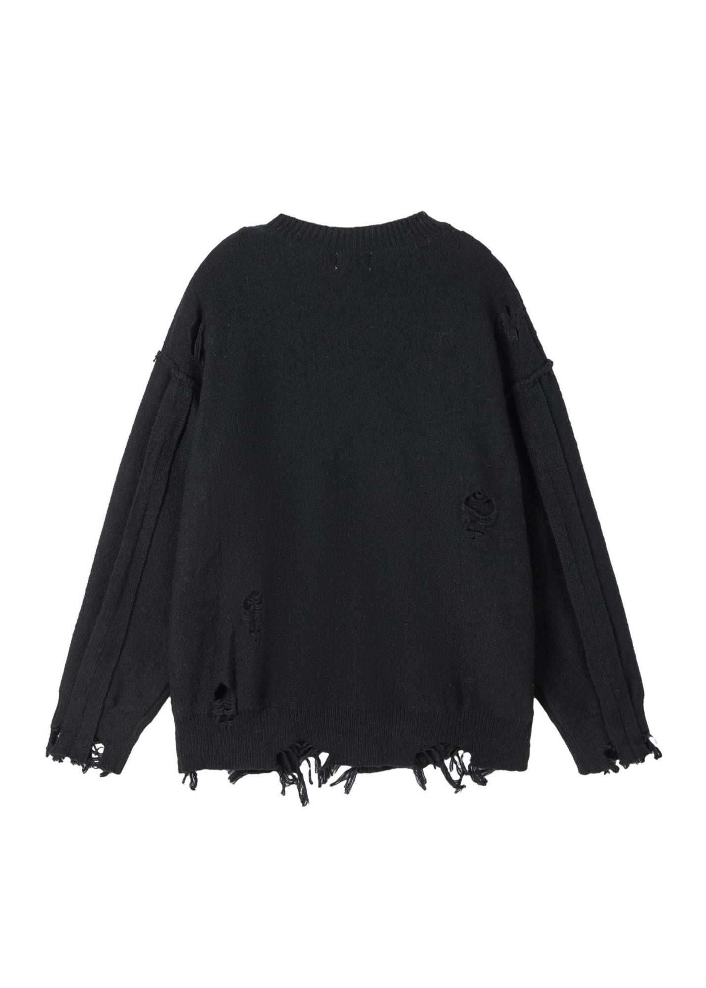 Vintage Distressed Knit Sweater - Rick Circus