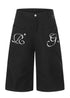 Vintage Embroidered Cargo Shorts - Rick Circus