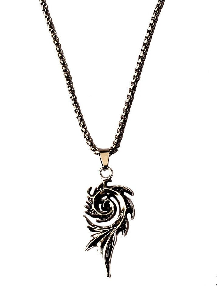 Vintage Flame Pendant Necklace - Rick Circus