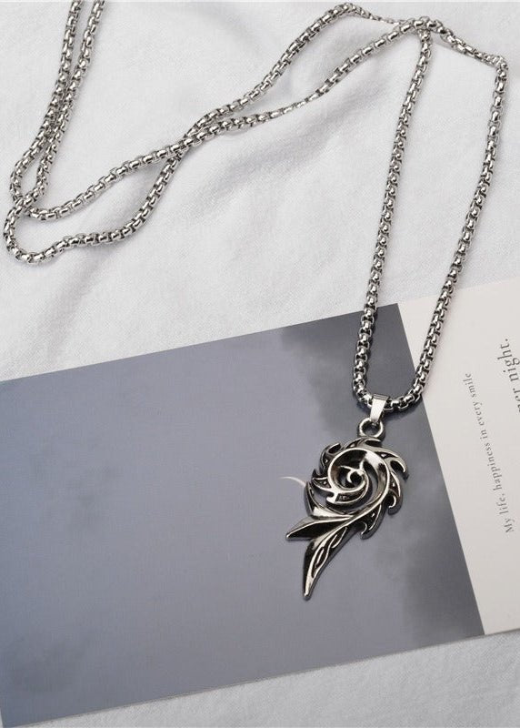 Vintage Flame Pendant Necklace - Rick Circus