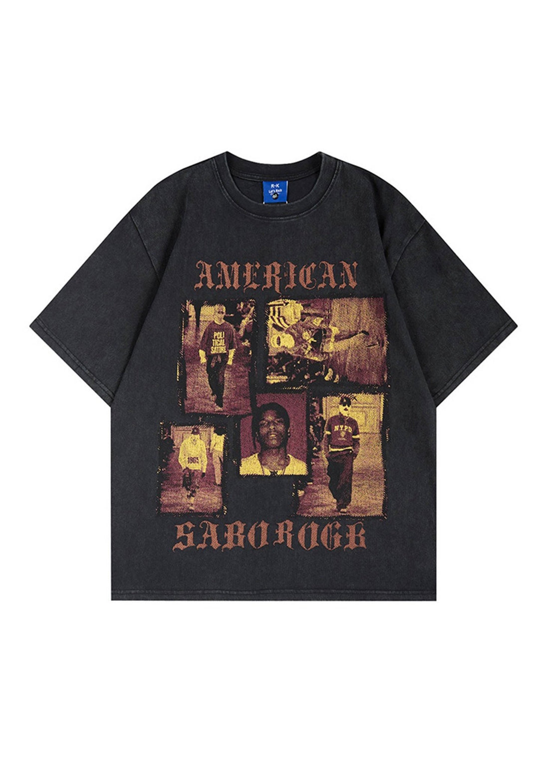 Vintage Graphic Print T-Shirt - Rick Circus