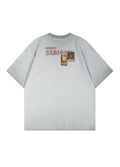 Vintage Graphic Print T-Shirt - Rick Circus
