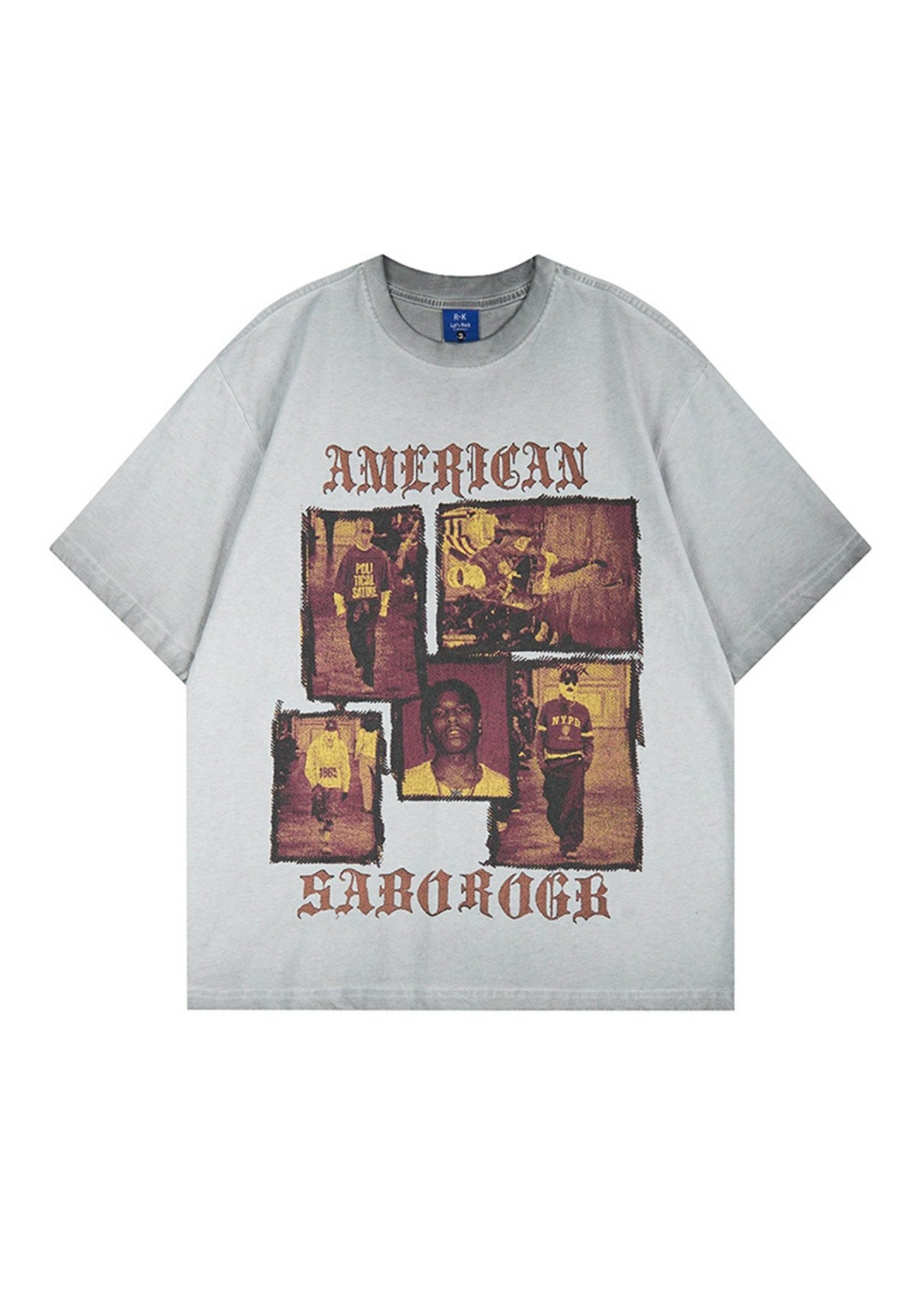 Vintage Graphic Print T-Shirt - Rick Circus