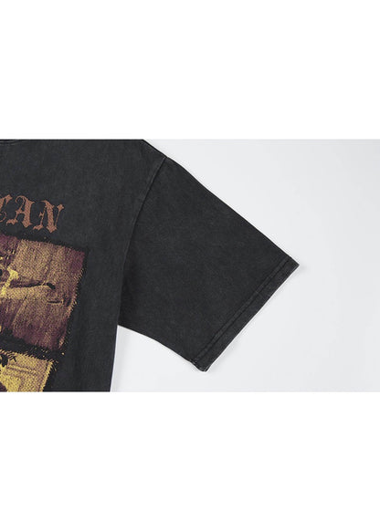 Vintage Graphic Print T-Shirt - Rick Circus