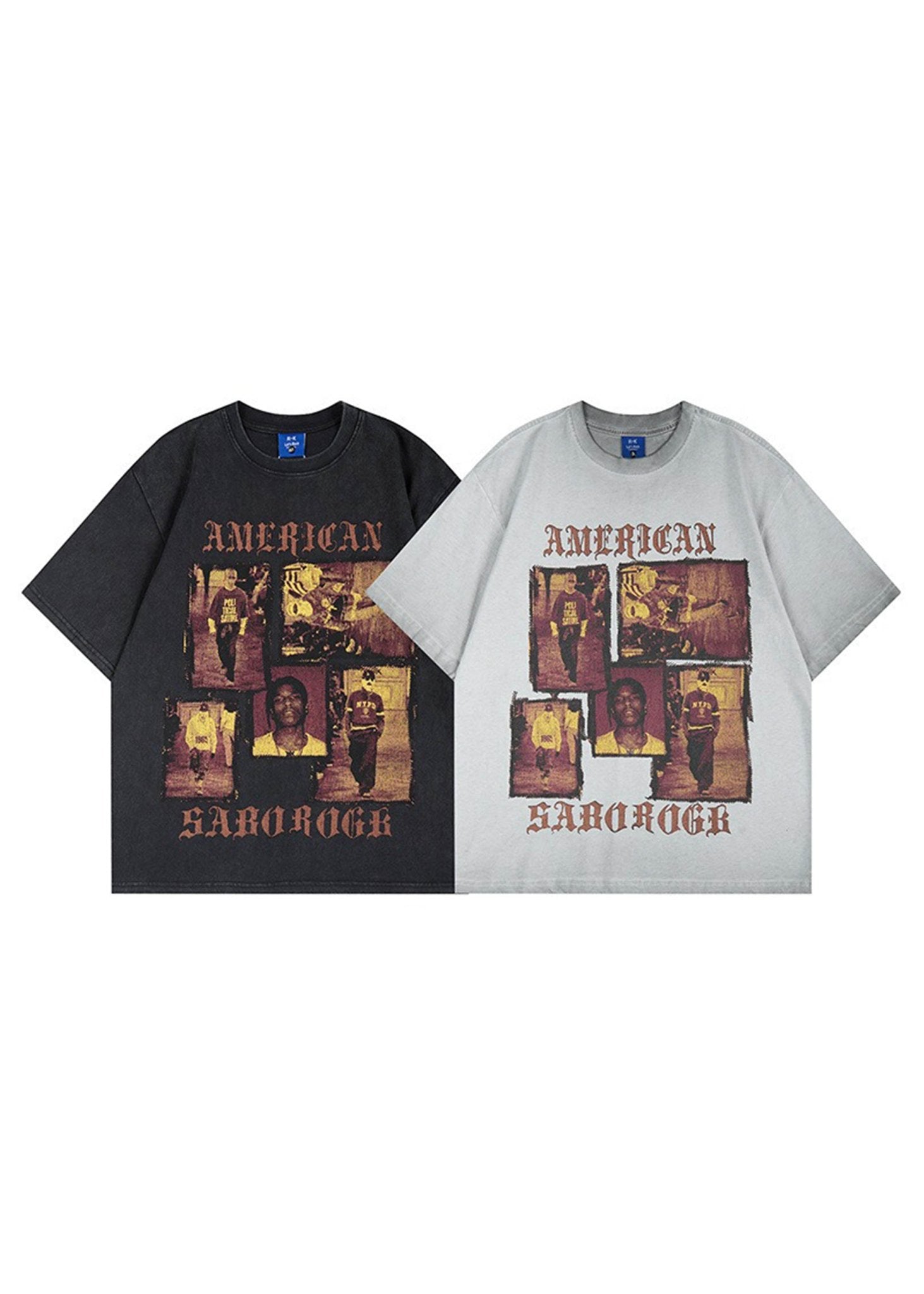 Vintage Graphic Print T-Shirt - Rick Circus