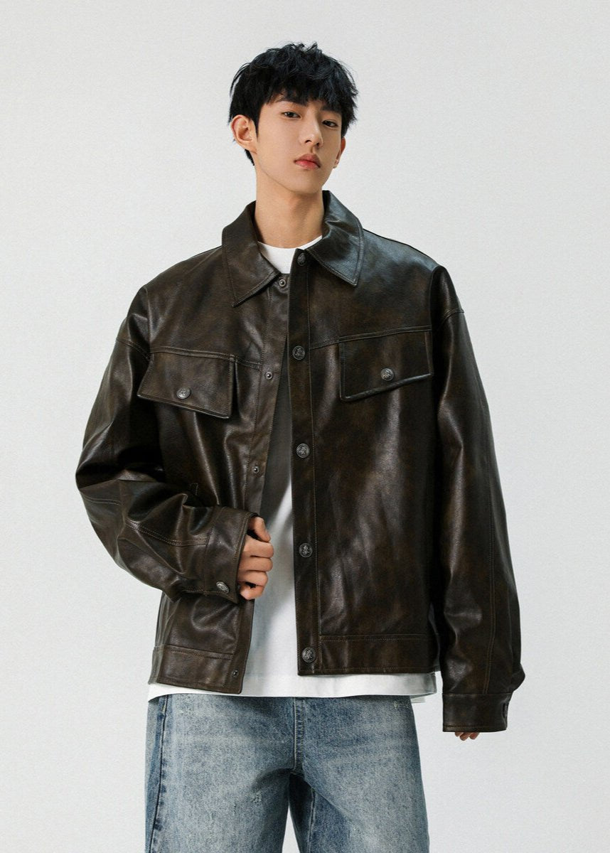 Vintage Leather Jacket - Rick Circus