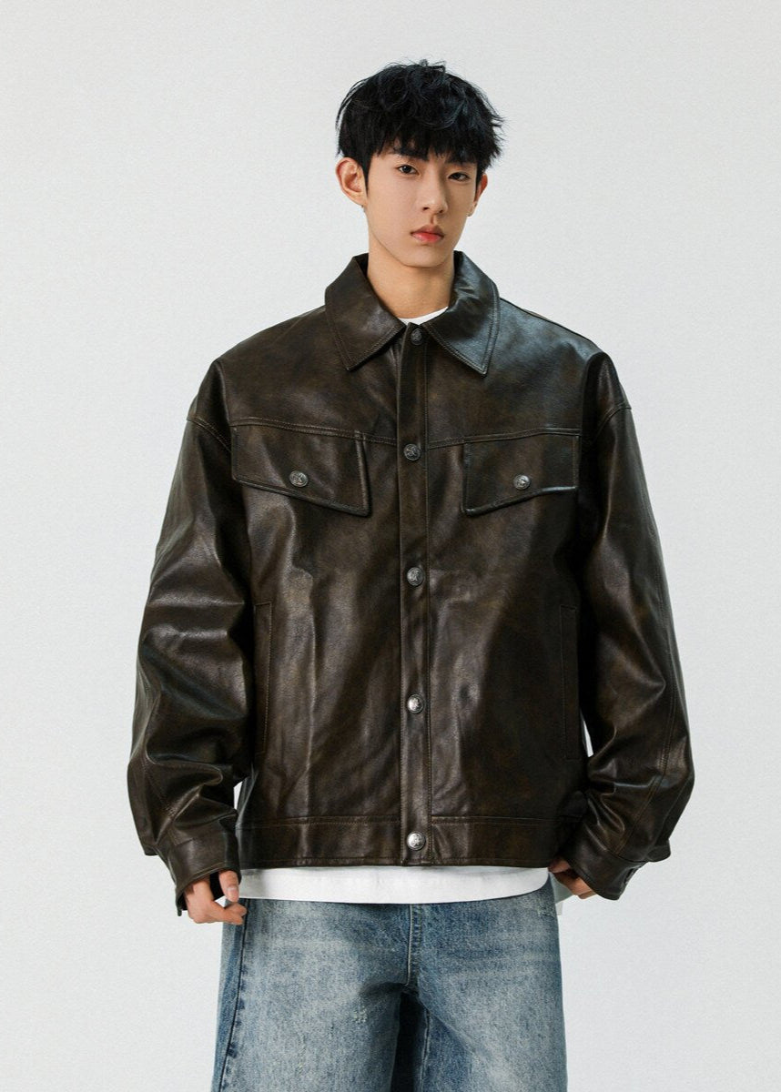 Vintage Leather Jacket - Rick Circus