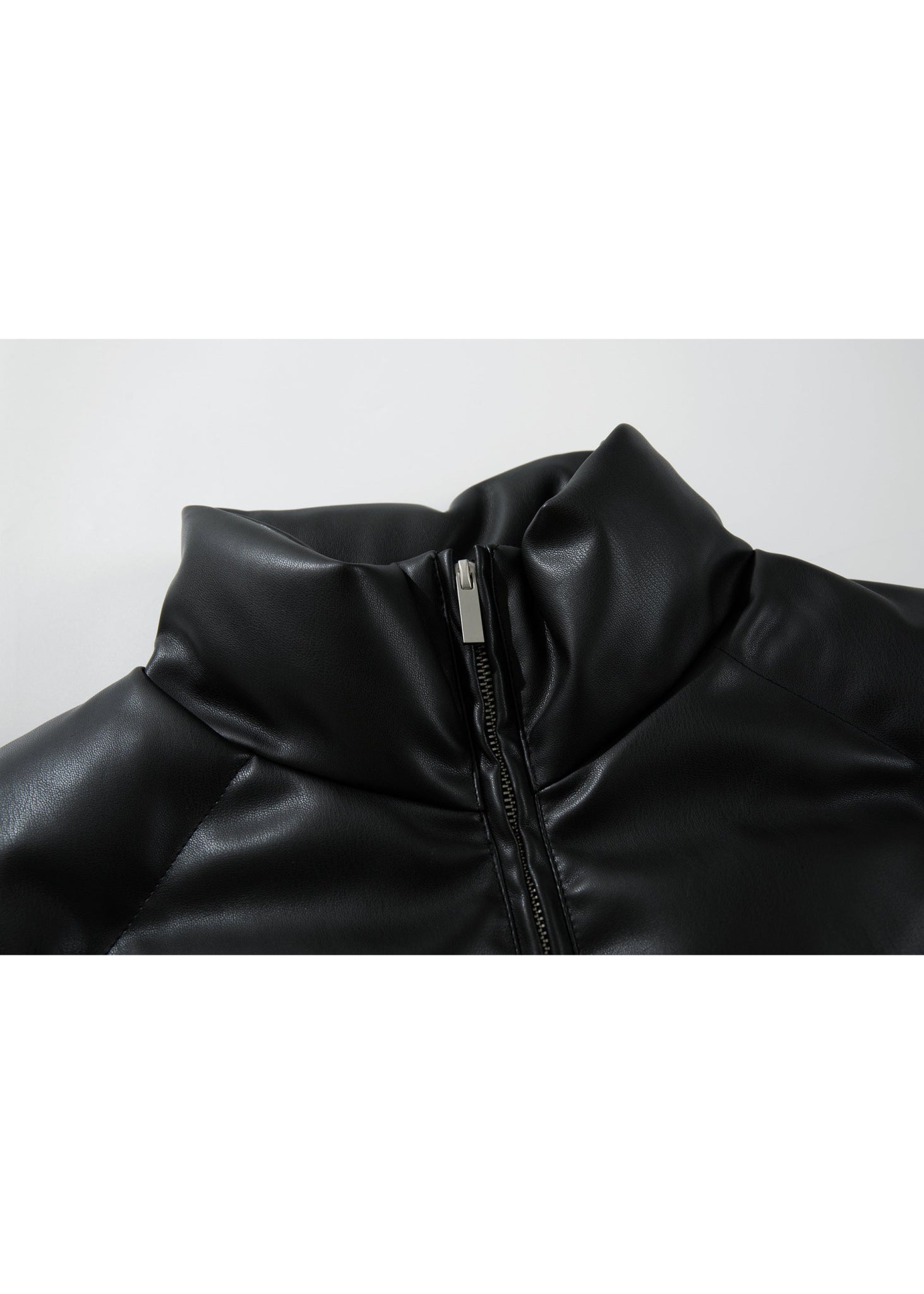 Vintage Leather Puffer Vest - Rick Circus