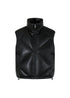Vintage Leather Puffer Vest - Rick Circus