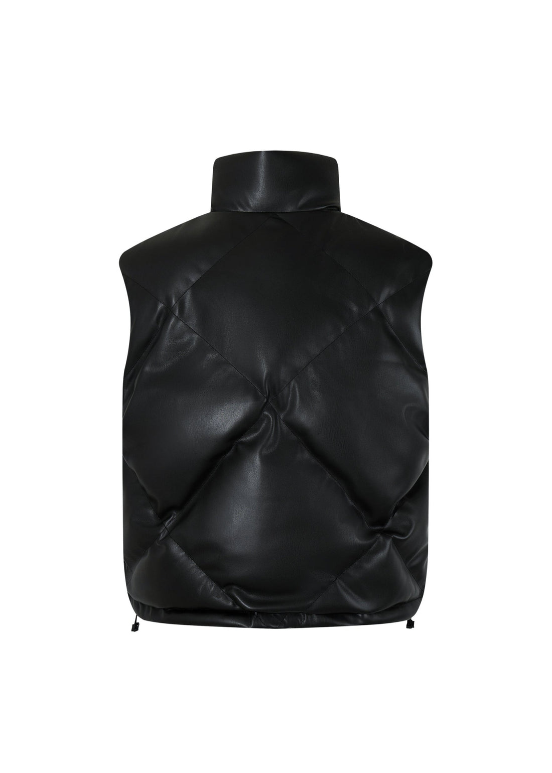 Vintage Leather Puffer Vest - Rick Circus