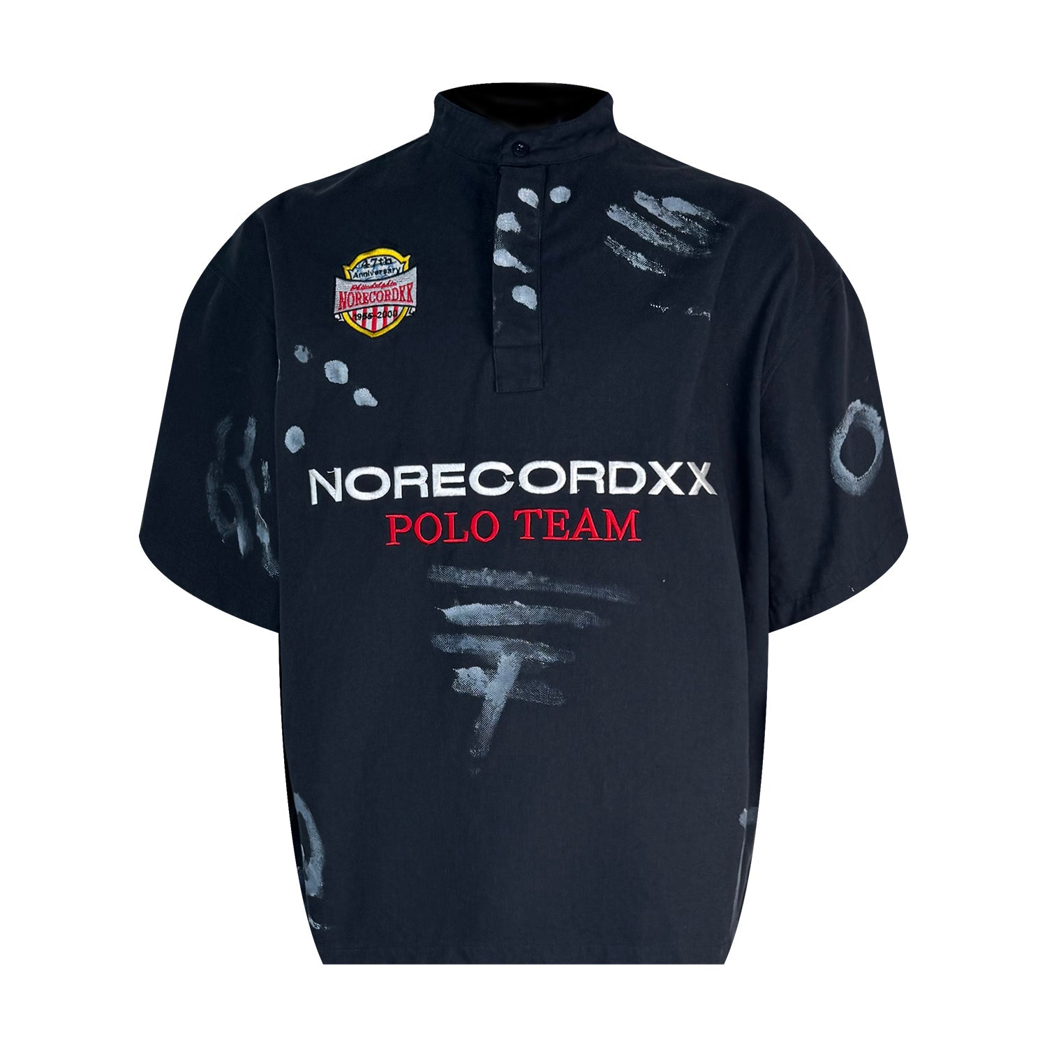 Vintage Patchwork Polo Shirt - Rick Circus