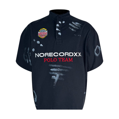 Vintage Patchwork Polo Shirt - Rick Circus