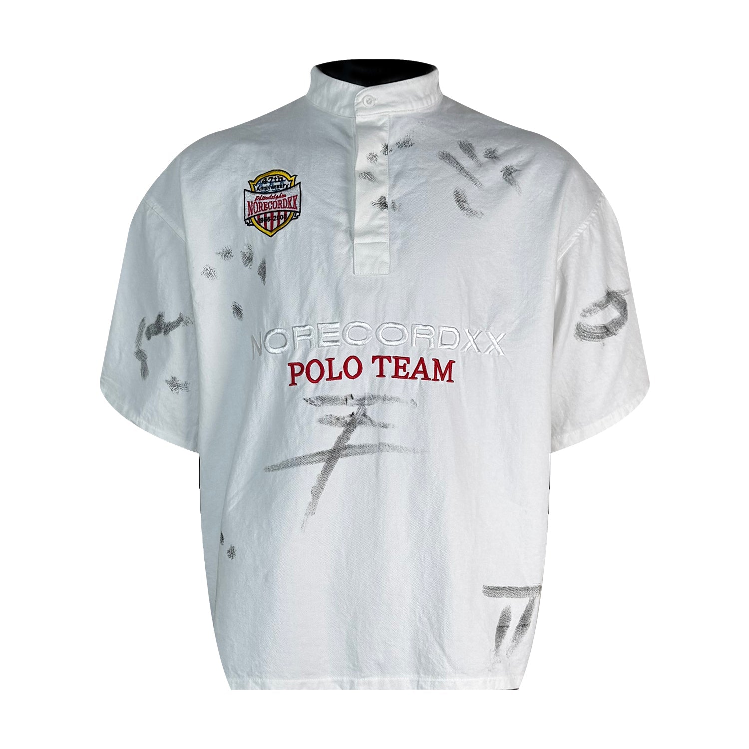 Vintage Patchwork Polo Shirt - Rick Circus