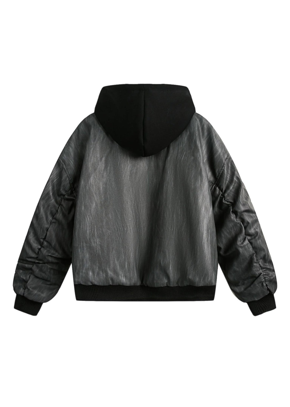 Vintage PU Leather Padded Jacket - Rick Circus