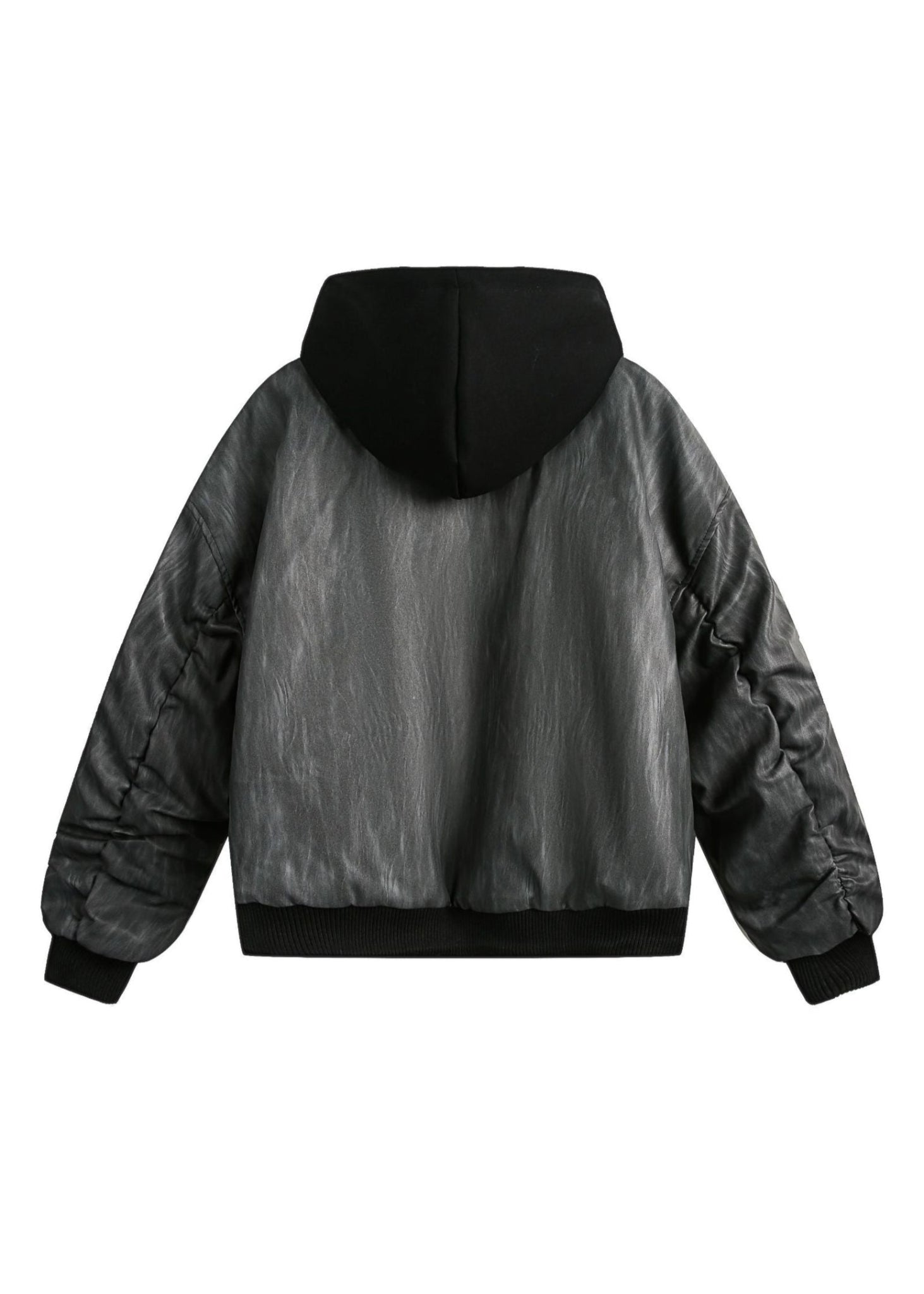 Vintage PU Leather Padded Jacket - Rick Circus