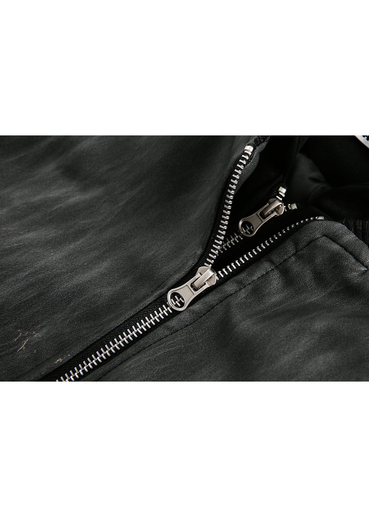 Vintage PU Leather Padded Jacket - Rick Circus