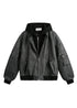 Vintage PU Leather Padded Jacket - Rick Circus