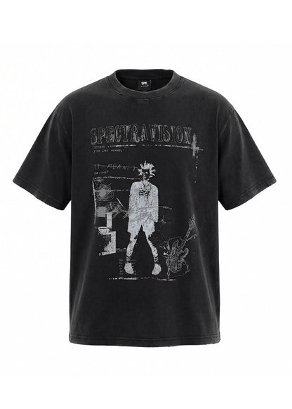 Vintage Punk Graphic T-Shirt - Rick Circus
