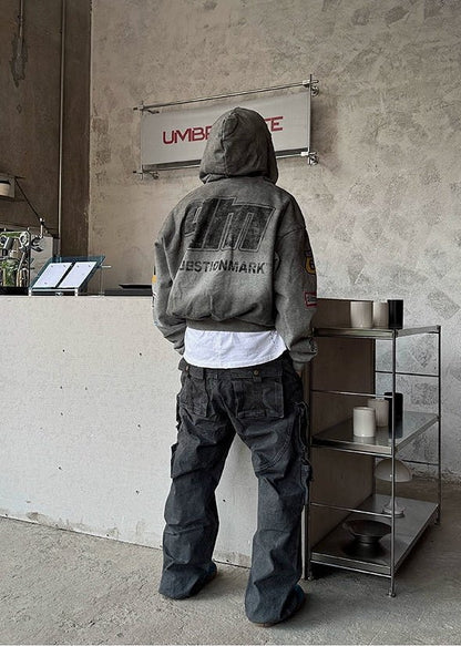 Vintage Racing Patch Hoodie - Rick Circus