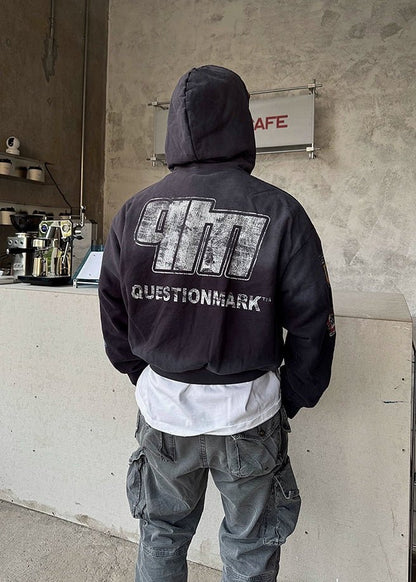 Vintage Racing Patch Hoodie - Rick Circus