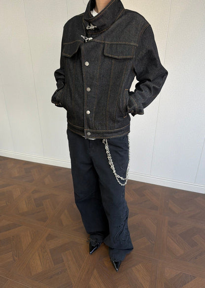 Vintage Raw Denim Workwear Jacket - Rick Circus