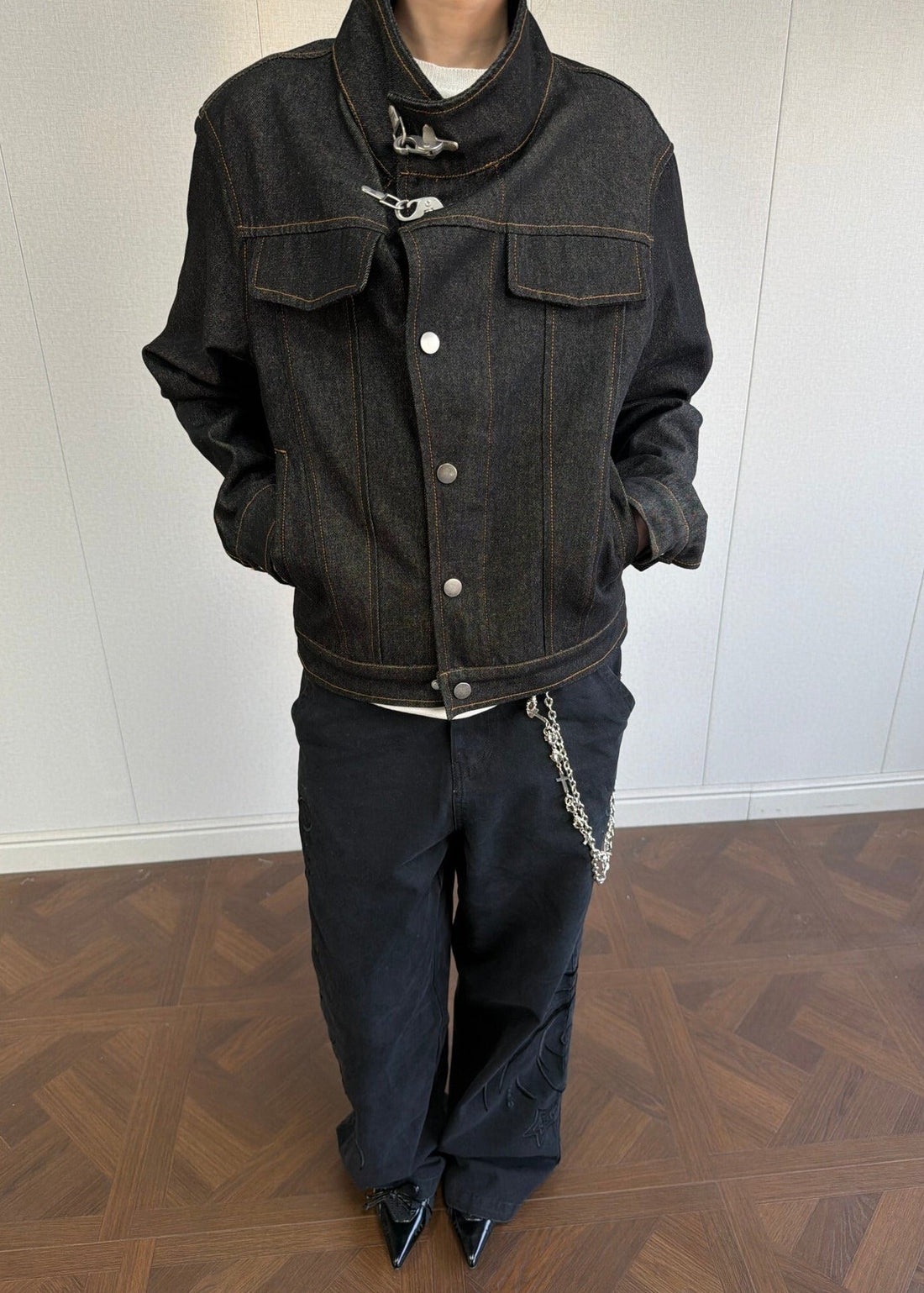 Vintage Raw Denim Workwear Jacket - Rick Circus