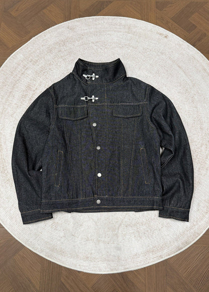 Vintage Raw Denim Workwear Jacket - Rick Circus