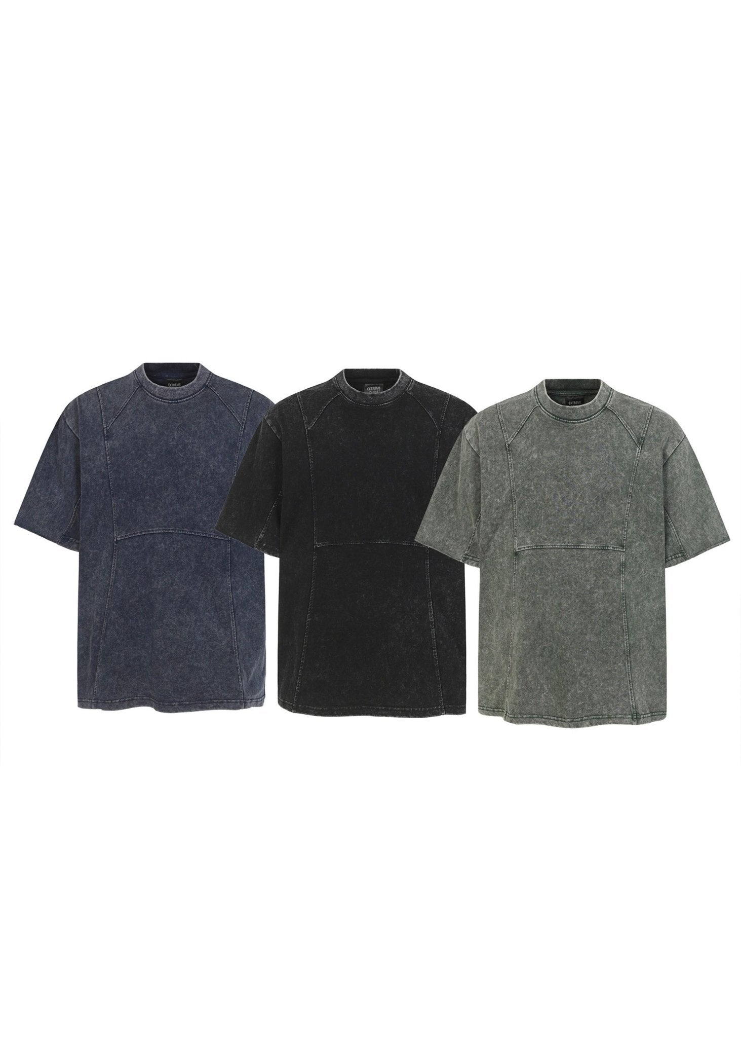 Vintage Streetwear Washed Cotton T-Shirt - Rick Circus