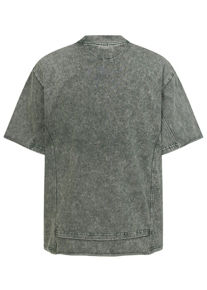 Vintage Streetwear Washed Cotton T-Shirt - Rick Circus
