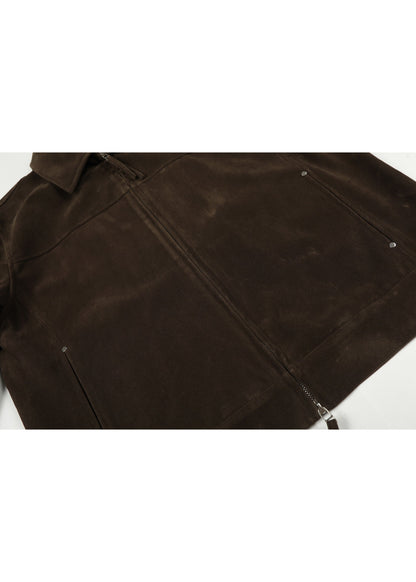 Vintage Suede Leather Jacket - Rick Circus