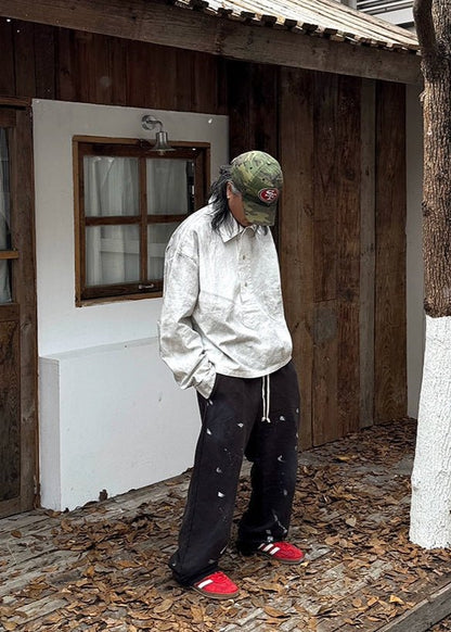 Vintage Tie - Dye Long Sleeve Shirt - Rick Circus