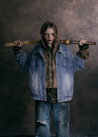 Vintage Wash Classic Jacket - Rick Circus