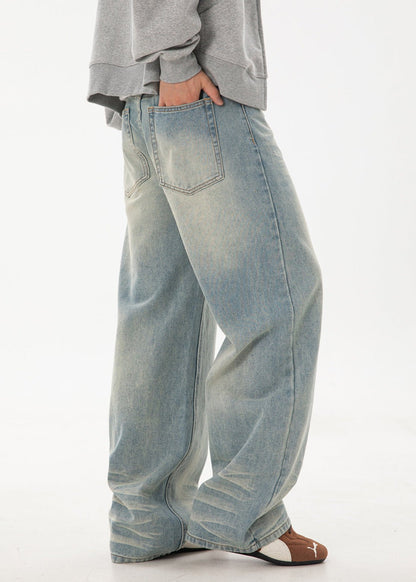 Vintage Wash Wide - Leg Jeans - Rick Circus