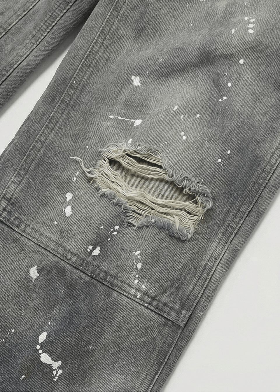 Vintage Washed Baggy Carpenter Pants - Rick Circus