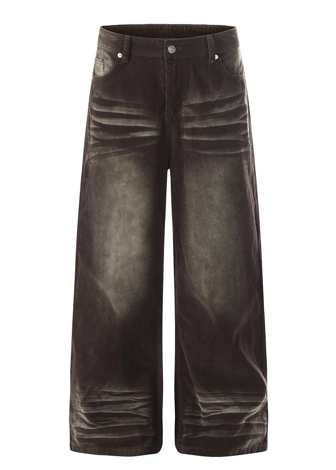 Vintage Washed Corduroy Wide - Leg Pants - Rick Circus
