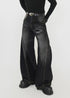 Vintage Washed Curved - Cut Baggy Jeans - Rick Circus