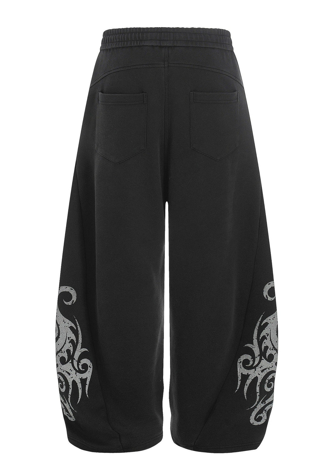 Vintage Washed Curved Wide - Leg Sweatpants - Rick Circus
