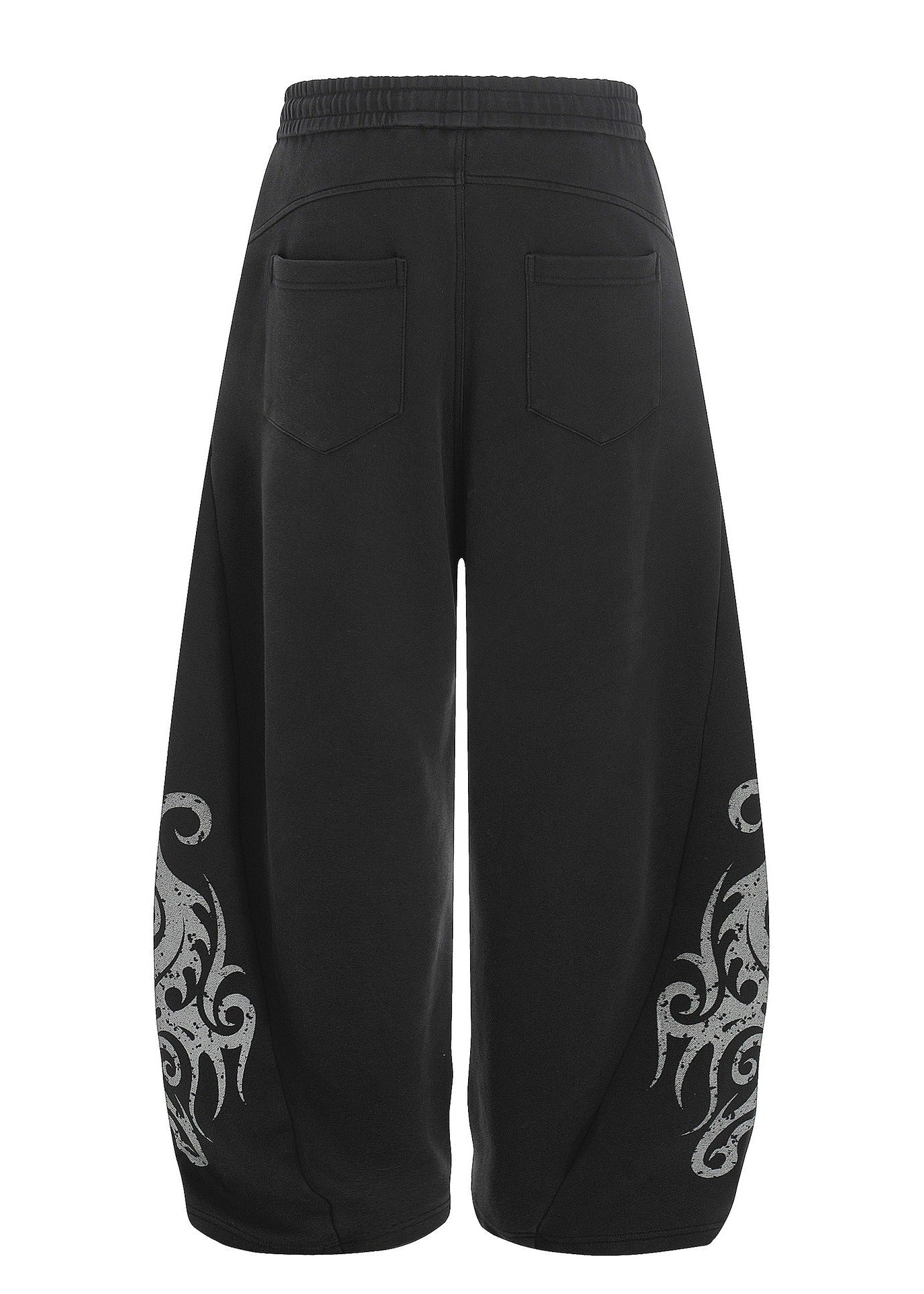 Vintage Washed Curved Wide - Leg Sweatpants - Rick Circus