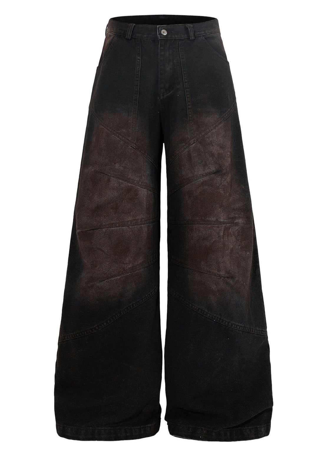 Vintage Washed Distressed Heavyweight Pants - Rick Circus